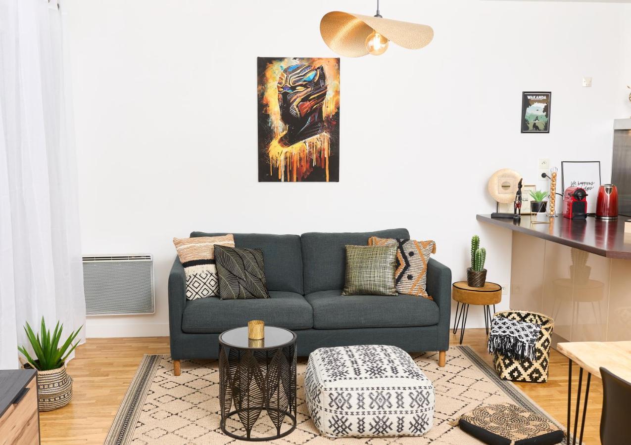 Appartement Wakandais-Proche Disney, Parking & Wifi Montevrain Ngoại thất bức ảnh